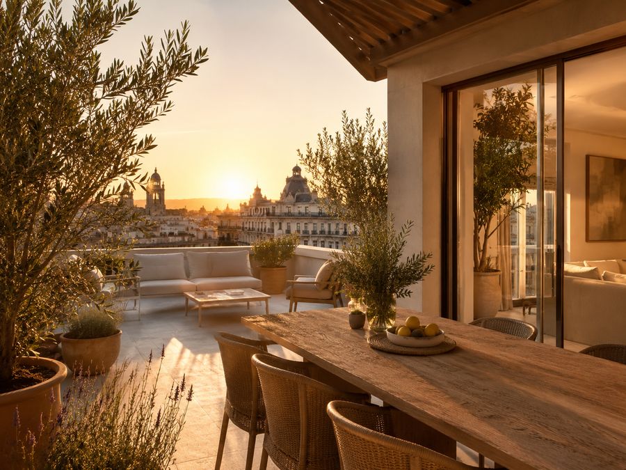 Ático con terraza en Chamberí, Madrid